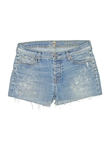 7 For All Mankind Denim Shorts (view 1)