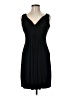Calvin Klein Solid Black Cocktail Dress Size 8 (petite) - photo 1