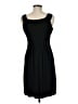 Calvin Klein Solid Black Cocktail Dress Size 8 (petite) - photo 2