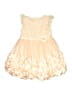 Nannette 100% Polyester Gold Pink Dress 18-24 MO / 24 MO - photo 2