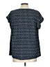 Dana Buchman Tweed Blue Short Sleeve T-Shirt Size L - photo 2