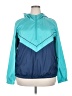 Xersion 100% Polyester Color Block Teal Windbreaker Size XXL - photo 1
