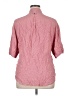 Equipment 100% Viscose Polka Dots Pink 3/4 Sleeve Button-Down Shirt Size XL - photo 2