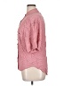 Equipment 100% Viscose Polka Dots Pink 3/4 Sleeve Button-Down Shirt Size XL - photo 5