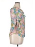 Robert Graham 100% Silk Pink 3/4 Sleeve Silk Top Size XL (estimated) - photo 4
