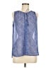 Gap Outlet Blue Sleeveless Blouse Size M - photo 1