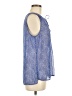 Gap Outlet Blue Sleeveless Blouse Size M - photo 4
