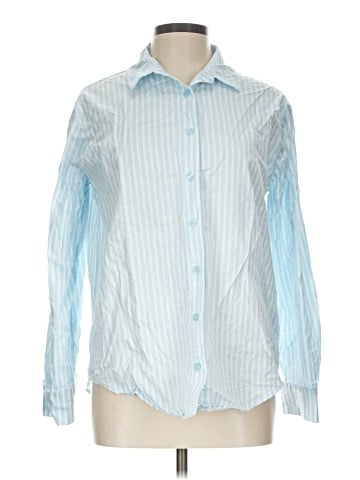 No Boundaries Long Sleeve Button-Down Shirt (view 1)