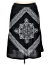 Lavish 100% Polyester Graphic Black Formal Skirt Size L - photo 1