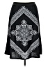 Lavish 100% Polyester Graphic Black Formal Skirt Size L - photo 2