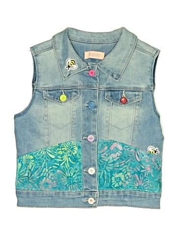 Squeeze Denim Vest (view 1)
