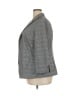 Roz & Ali Chevron-herringbone Gray Blazer Size 2X - photo 5