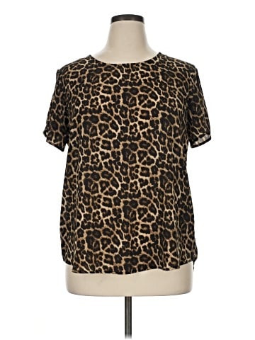 Chelsea & Theodore Short Sleeve Blouse (view 1)