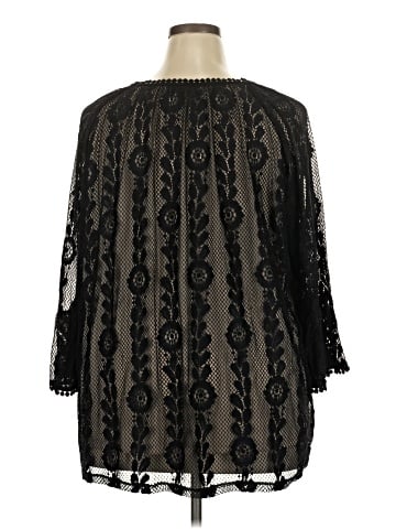 Liz Claiborne Career 3/4 Sleeve Blouse (view 2)