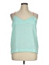 The Limited 100% Polyester Teal Tank Top Size XL - photo 1