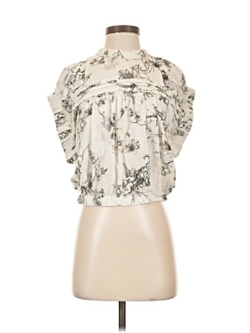 Urban Outfitters Short Sleeve Blouse (view 1)