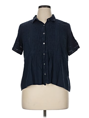 Style&Co Short Sleeve Blouse (view 1)