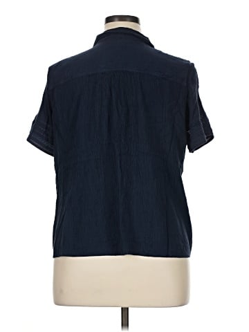 Style&Co Short Sleeve Blouse (view 2)