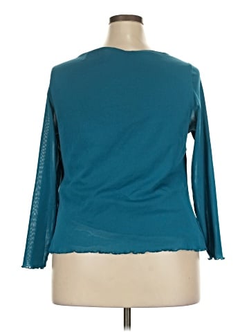 Faded Glory Long Sleeve Blouse (view 2)
