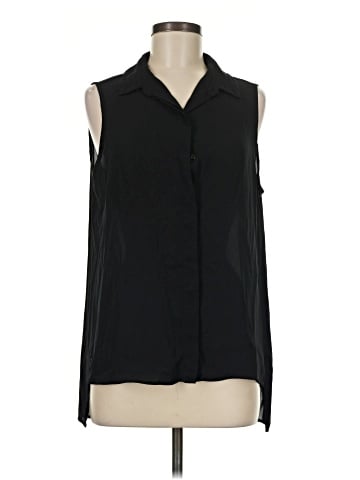 Pure Navy Sleeveless Blouse (view 1)