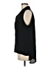 Pure Navy 100% Polyester Black Sleeveless Blouse Size M - photo 5