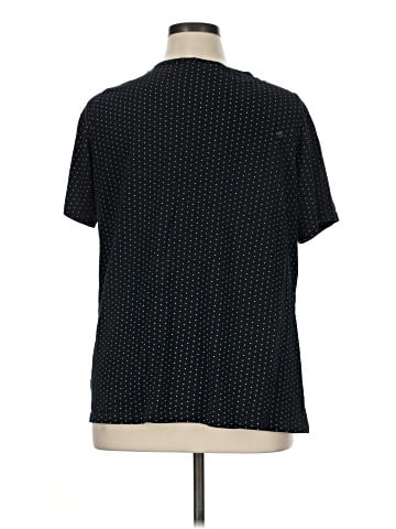 Ulla Popken Short Sleeve Henley (view 2)