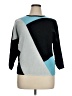 89th & Madison Color Block Teal Blue Pullover Sweater Size XL - photo 1