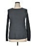 Banana Republic Gray Silk Pullover Sweater Size XL - photo 1