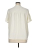 wonderly 100% Polyester Ivory Short Sleeve Blouse Size XL - photo 2