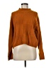 Ellemenno 100% Acrylic Brown Turtleneck Sweater Size M - photo 1