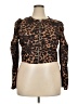 Unbranded 100% Polyester Animal Print Brown Jacket Size XXL - photo 1