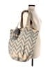 Unbranded Chevron-herringbone Ivory Tote One size - photo 2