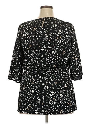 Lane Bryant Outlet 3/4 Sleeve Blouse (view 2)