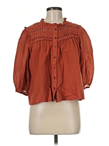 Calypso St. Barth 3/4 Sleeve Blouse (view 1)