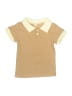Unbranded Tan Short Sleeve Polo Size 100 cm / US 3-4 - photo 1