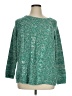 SONOMA life + style Tweed Green Pullover Sweater Size 1X - photo 1