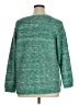 SONOMA life + style Tweed Green Pullover Sweater Size 1X - photo 2