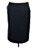 Charter Club Solid Black Formal Skirt Size 16 - photo 1