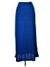 Ambiance Apparel Solid Blue Formal Skirt Size 1X - photo 1