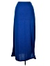 Ambiance Apparel Solid Blue Formal Skirt Size 1X - photo 2