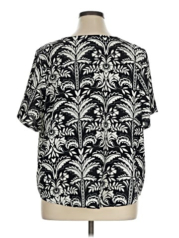 Croft & Barrow Short Sleeve Blouse (view 2)
