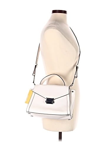 MICHAEL Michael Kors Leather Satchel (view 2)