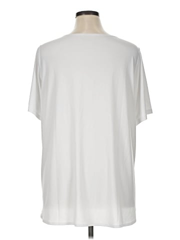 Susan Graver Short Sleeve Top (view 2)