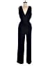 Kookai 100% Polyester Black Blue Jumpsuit Size EU 38 / US 8 - photo 1