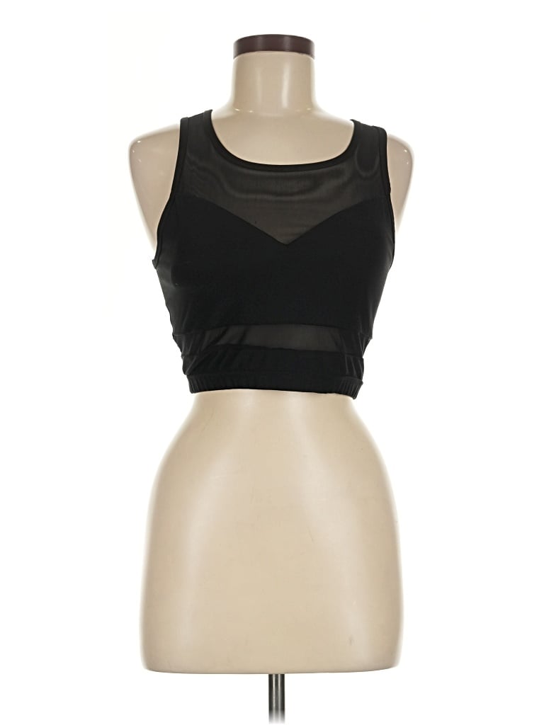 Pre-owned 90 Degree By Reflex Sports Bra In Black
