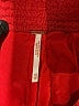 Free People 100% Cotton Chevron-herringbone Red Shorts Size XS - photo 3