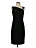 David Meister Solid Black Cocktail Dress Size 2 - photo 1