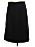 Carlisle Solid Black Wool Skirt Size 6 - photo 1