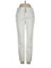 BLUE SPICE Metallic Ivory Jeans Size 3 - photo 1