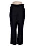 Croft & Barrow Solid Black Casual Pants Size 16 - photo 1